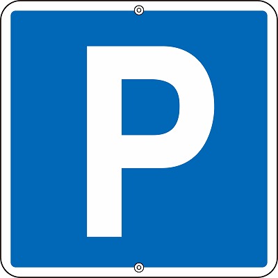 道路標識（上下穴タイプ・無反射）  133310　道路403