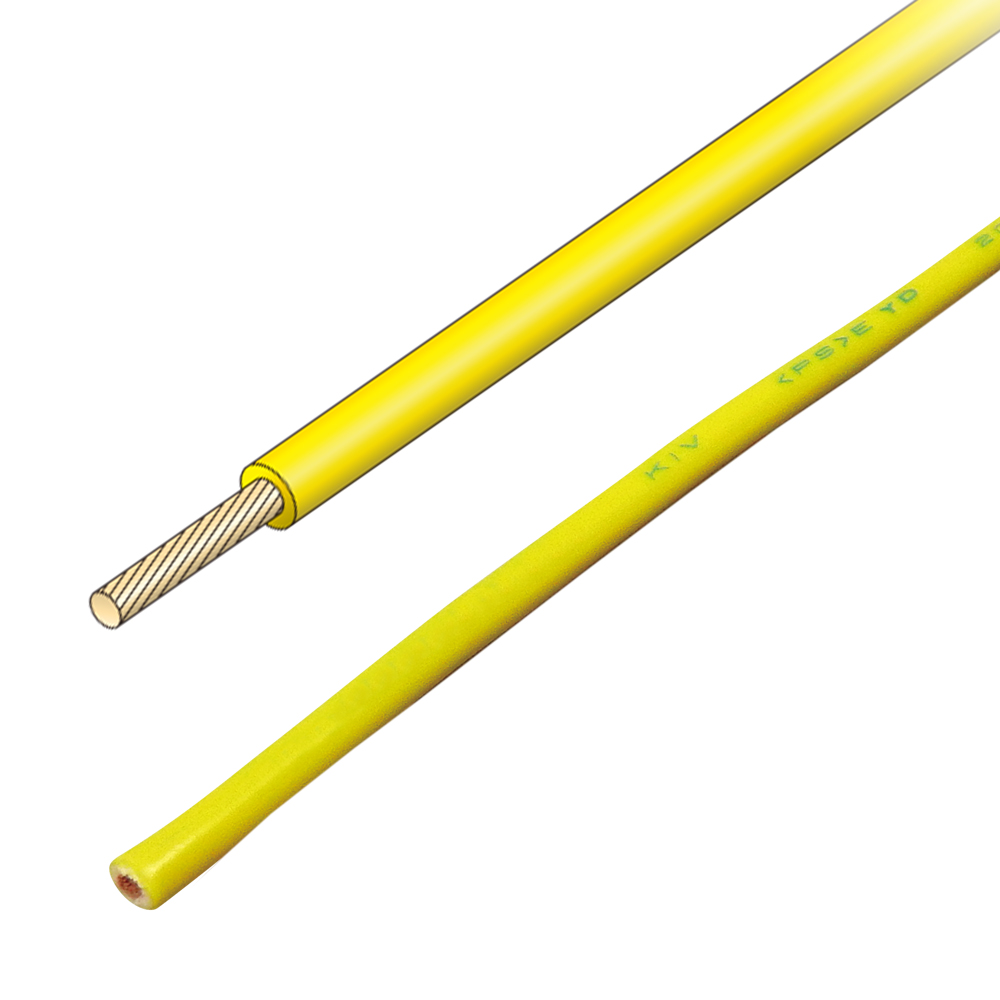 JAPPY 電気機器用ビニル絶縁電線 ＫＩＶ　５．５ＳＱ－ＪＰ　黒　　　　　　100ｍ 1巻