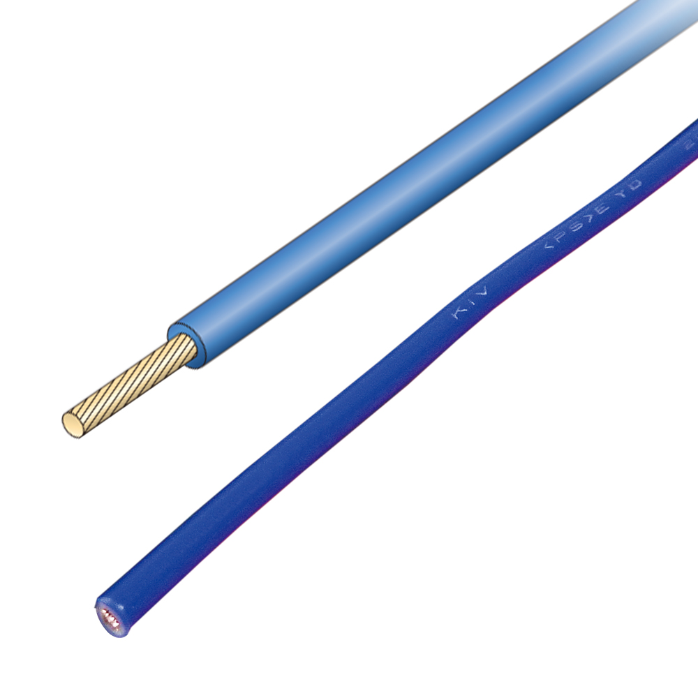 JAPPY 電気機器用ビニル絶縁電線 ＫＩＶ　５．５ＳＱ－ＪＰ　赤　　　　　　100ｍ 1巻