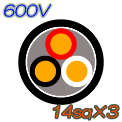 CV14sq×3C　50m