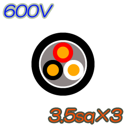 CV3.5sq×3C　50m