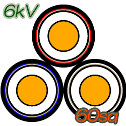 6kV CVT60sq　50m