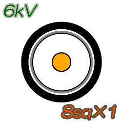 6kV CV8sq×1C 100m