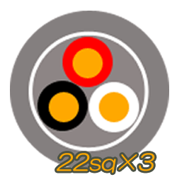 VVR(SV)22sq×3C　50m